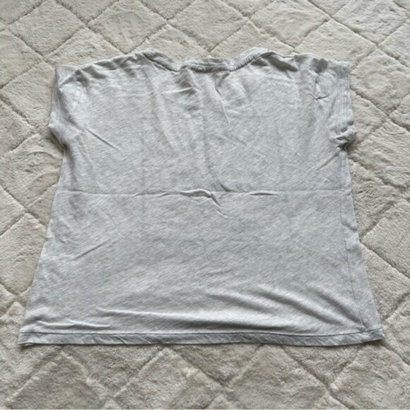 Victoria's Secret | Cream & Glitter VS Paris Angel Short Sleeve Tee | Size Small - Picture 7 of 11